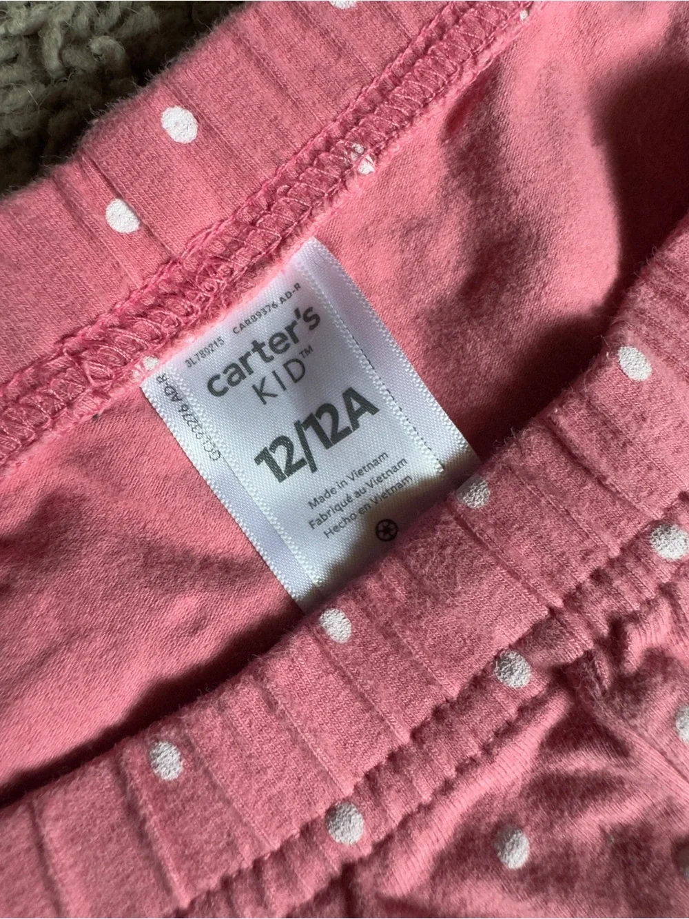 Carter's Pink Polka Dot Girls' Shorts